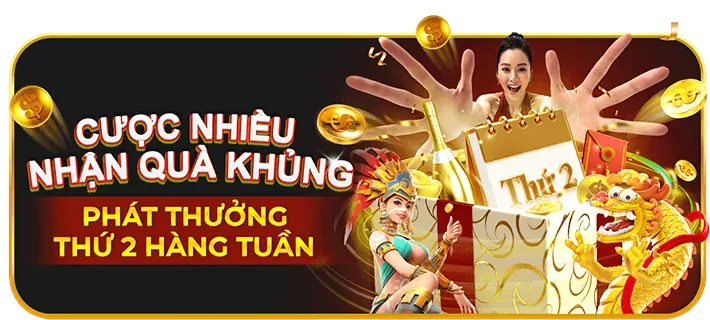 Vòng quay miễn phí hàng tuần